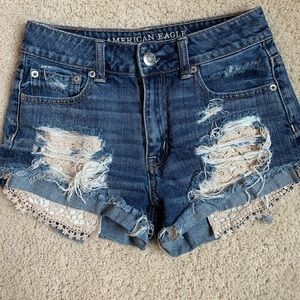 American eagle Jean shorts